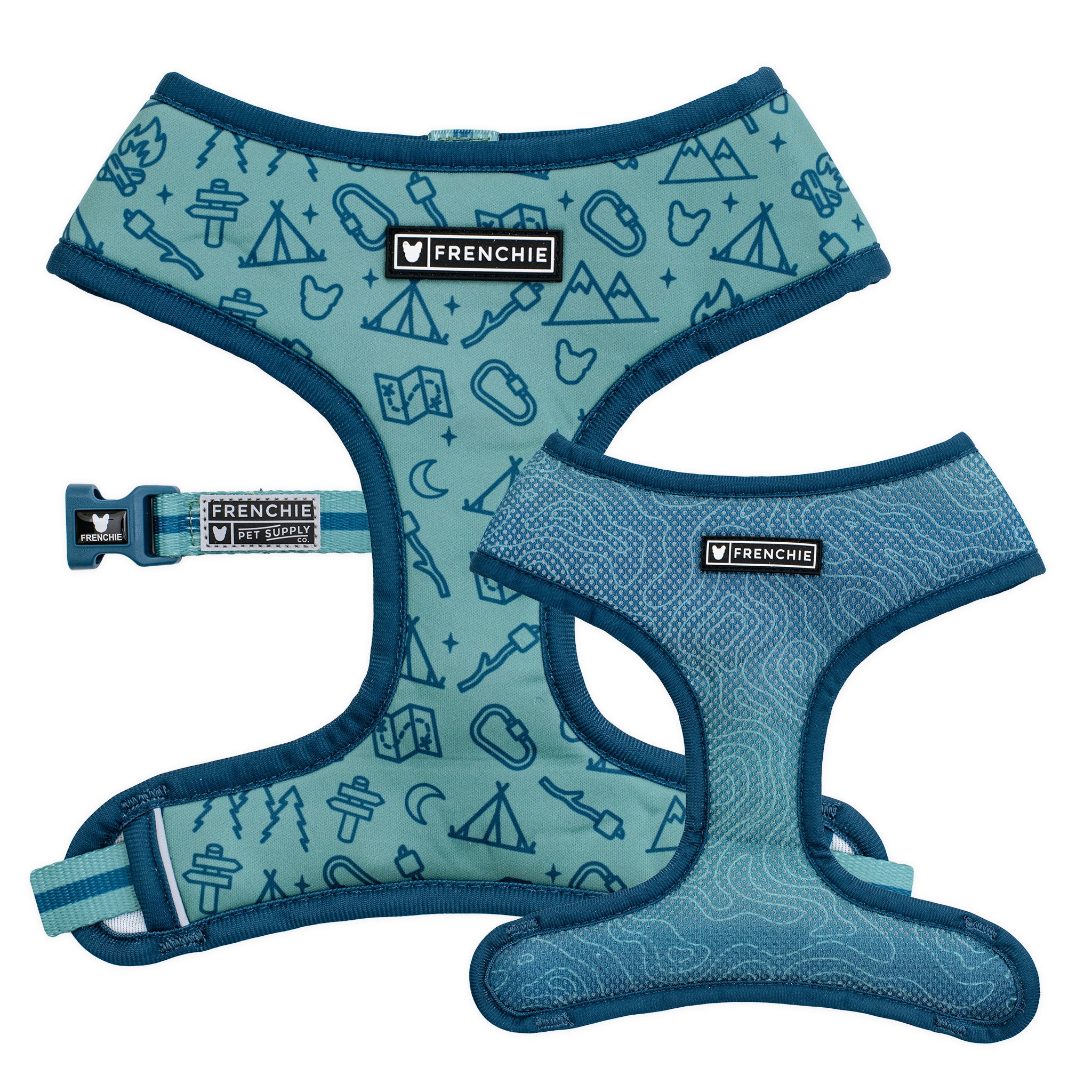 Frenchie Duo Reversible Harness - Knockout – Frenchie Bulldog