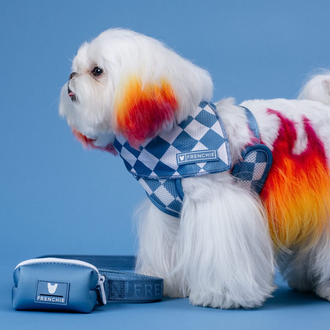 Frenchie Cooling Bandana - Blue Steel