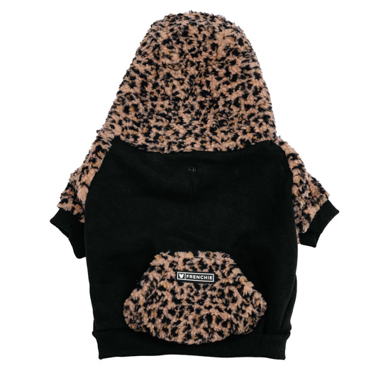 Frenchie Dog Hoodie - Teddy Leopard