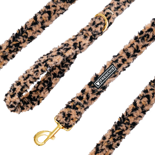 Frenchie Comfort Leash - Teddy Leopard