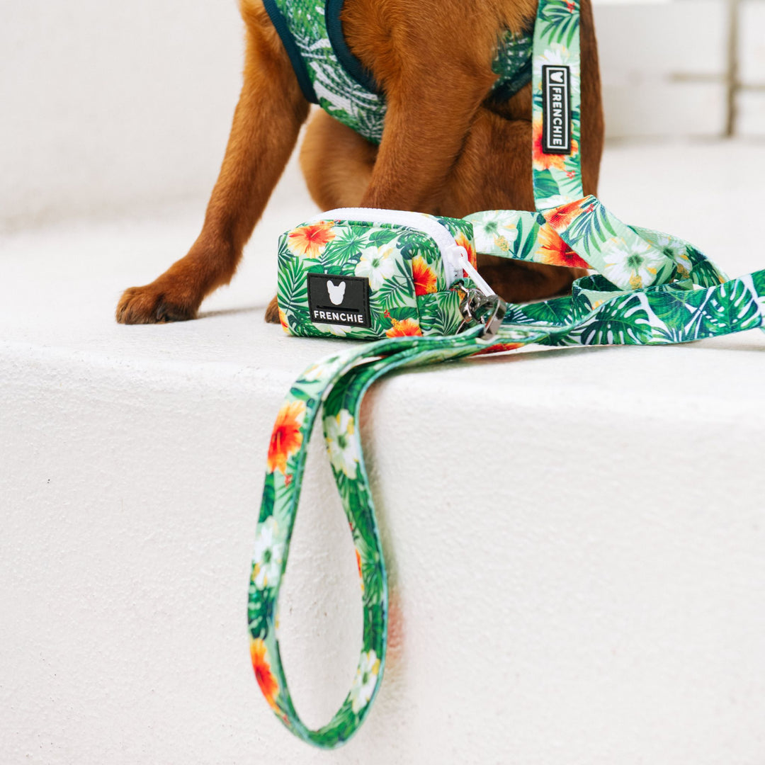 Frenchie Poo Bag Holder - Hawaiian Shirt