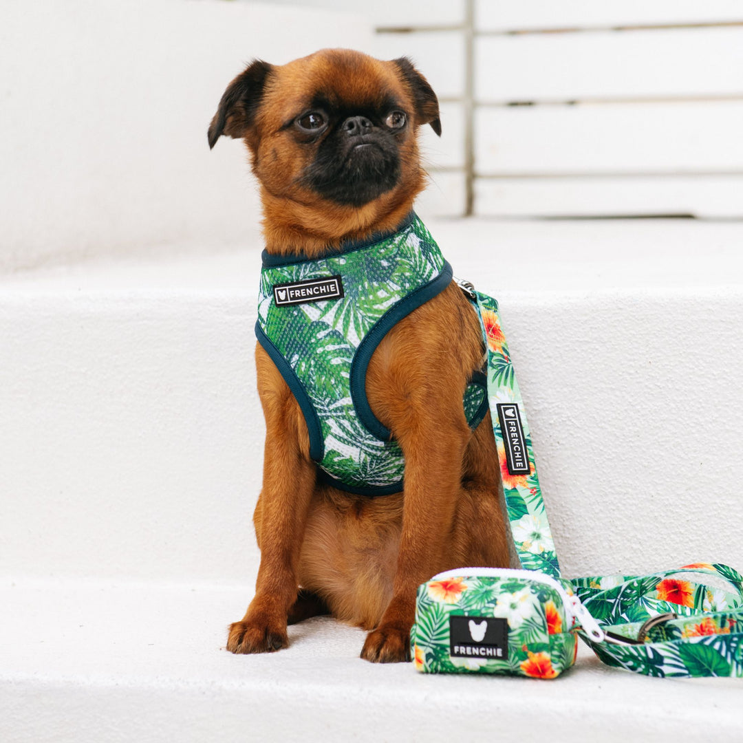 Frenchie Poo Bag Holder - Hawaiian Shirt