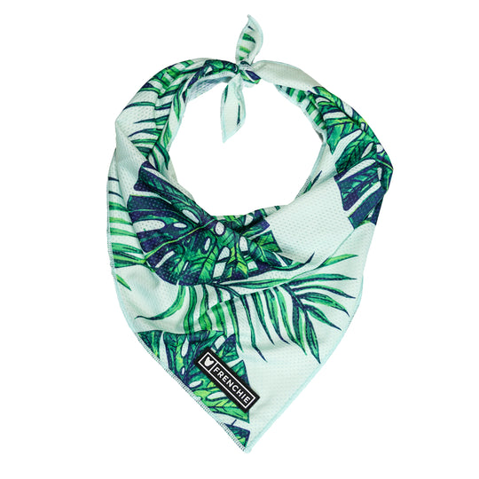 Frenchie Cooling Bandana - Beverly Palms- Green