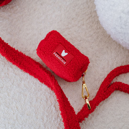 Frenchie Comfort Leash - Teddy Red