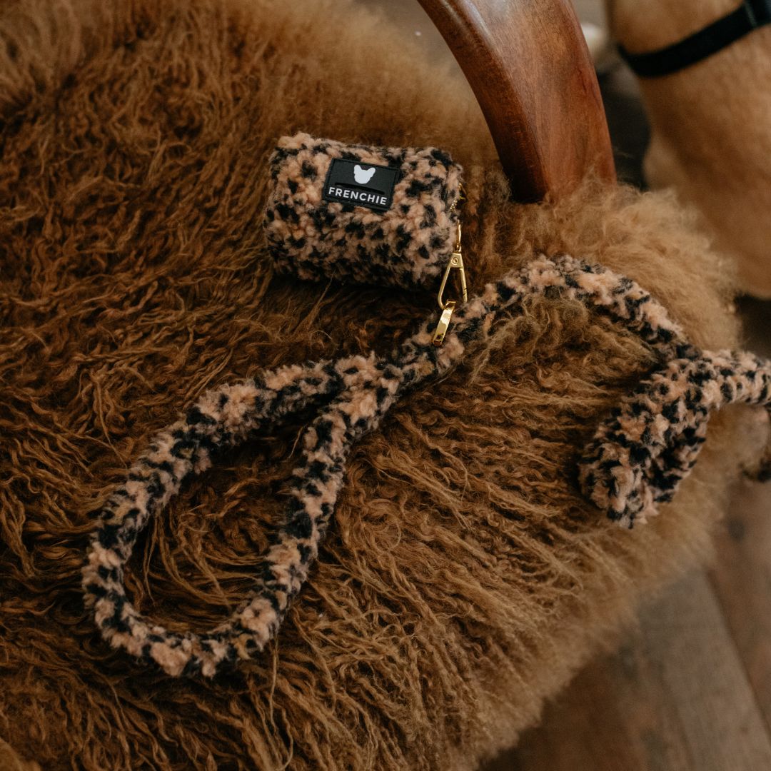 Frenchie Comfort Leash - Teddy Leopard