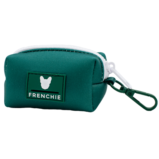 Frenchie Poo Bag Holder - Emerald City