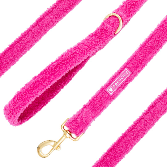 Frenchie Comfort Leash - Teddy Hot Pink