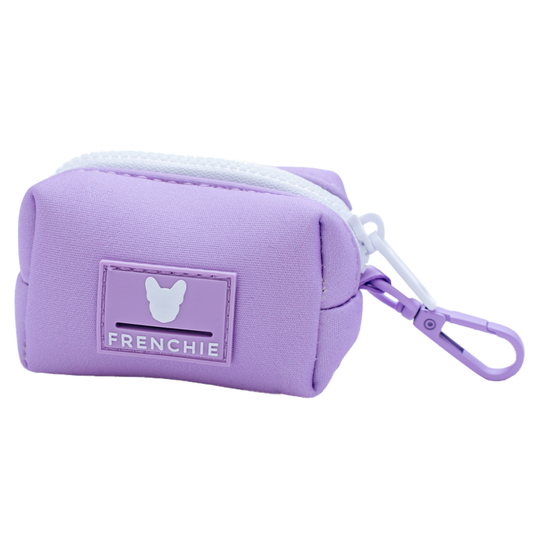 Frenchie Poo Bag Holder - Lavender