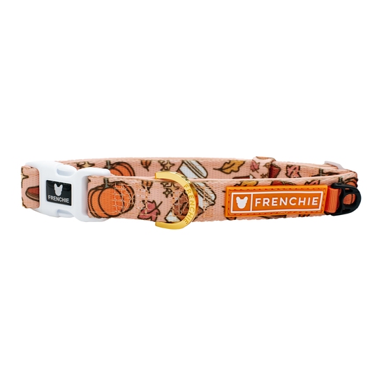 Frenchie Comfort Collar - Pumpkin Spice Latte