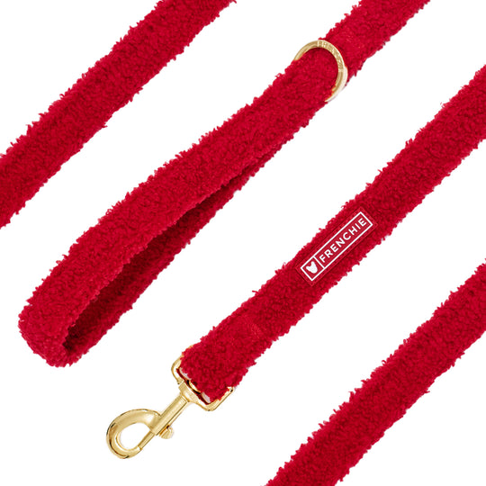 Frenchie Comfort Leash - Teddy Red