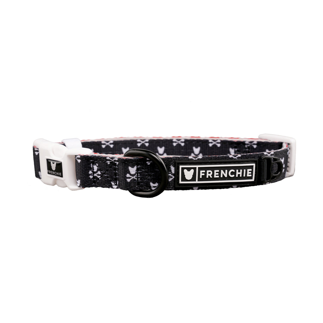 Frenchie Comfort Collar - Bad To The Bone - Frenchie Bulldog - Shop Harnesses for French Bulldogs - Shop French Bulldog Harness - Harnesses for Pugs