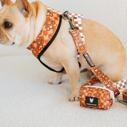 Frenchie Poo Bag Holder - Teddy Bear