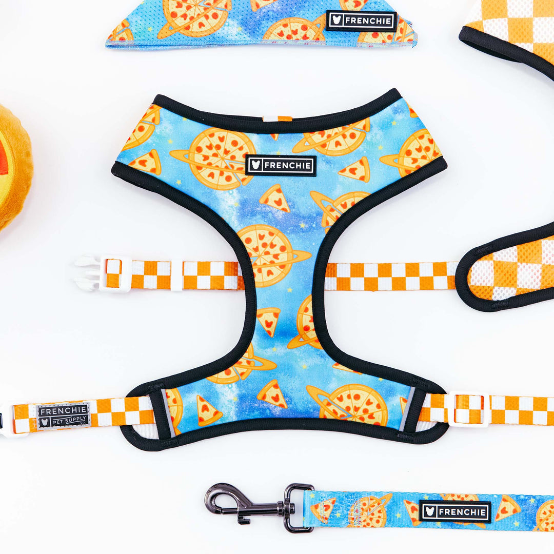 Frenchie Duo Reversible Harness - Galaxy Pizza