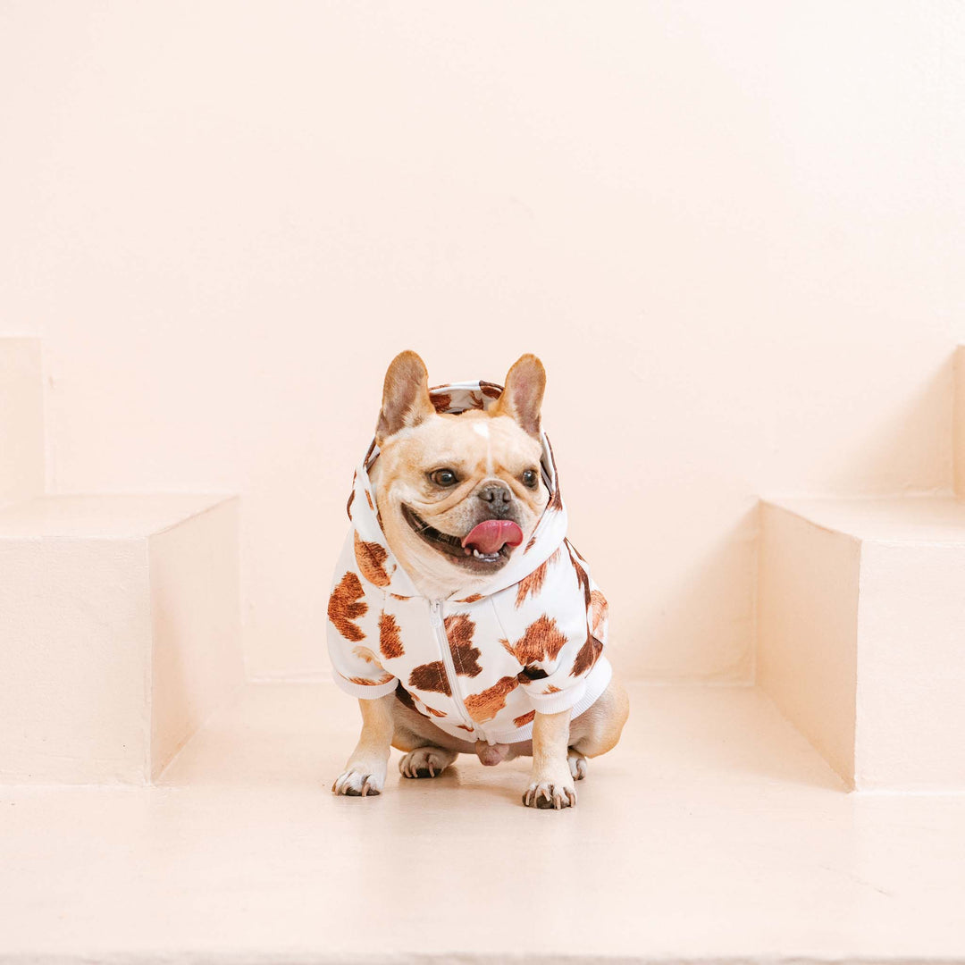Frenchie Dog Hoodie - Moo