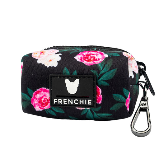 Frenchie Poo Bag Holder - Moody Floral