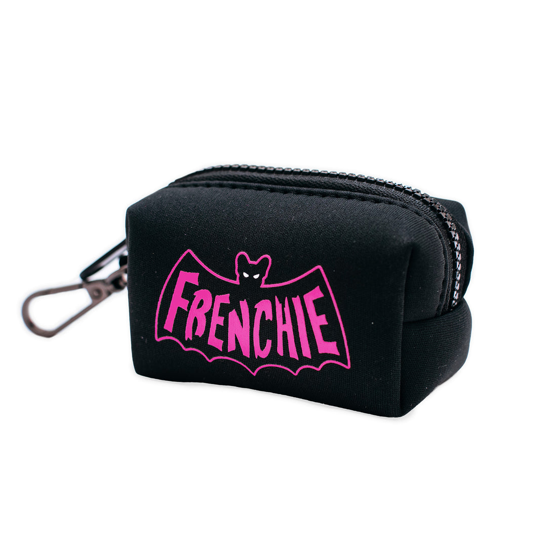 Frenchie Poo Bag Holder - Super Pig (Pink)