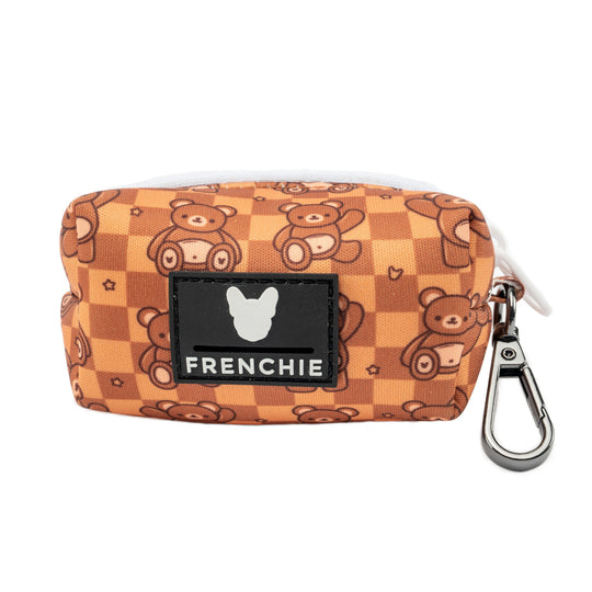 Frenchie Poo Bag Holder - Teddy Bear